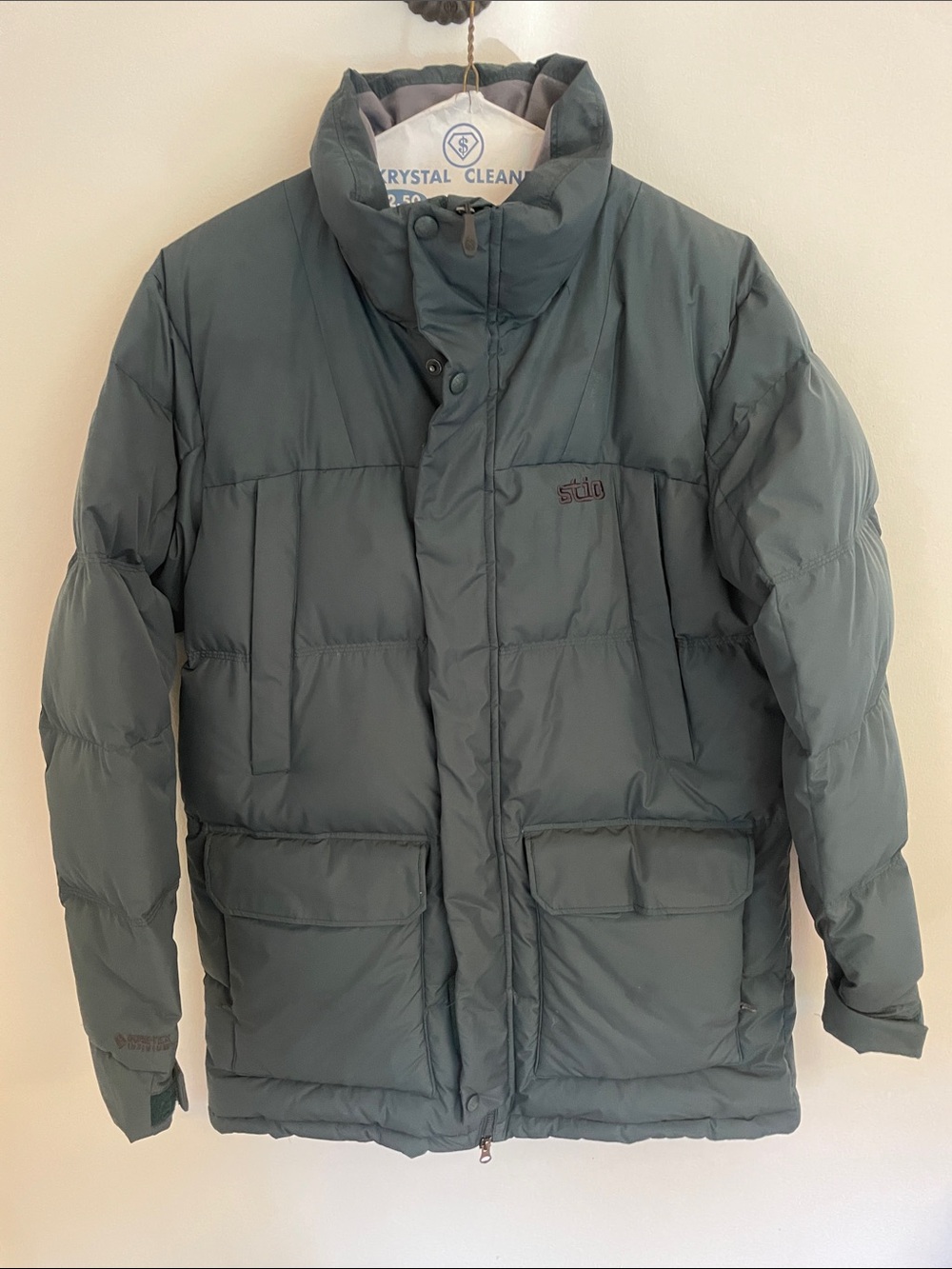 Stio Men's Gore Tex Windstopper Colter Puffer Jacket 650 Down fill size medium